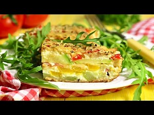 Recette : Frittata aux légumes du soleil