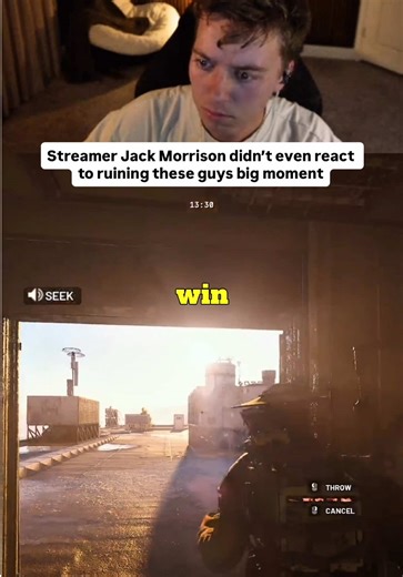 @Jackmorrisongames gave this guy’s stream the biggest buzz kill they’ve ever had. 😭 #arcraiders #jackmorrison #twitch #gaming