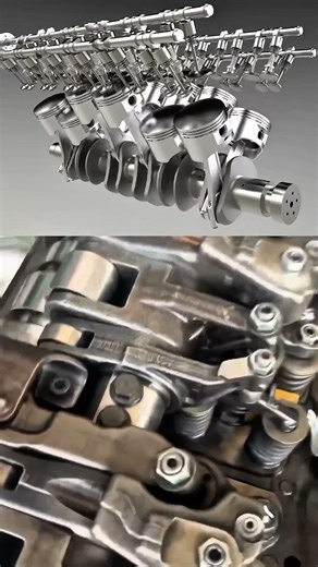 Valve Timing Mechanism Explained – Intake & Exhaust Valves || How Engine Valves Open & Close #cad