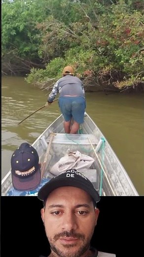 River dweller's technique for fishing with a bow and arrow #fishing