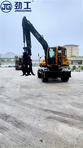 JG Log Grapple, Performance Display! Stable Grip, Efficient Work