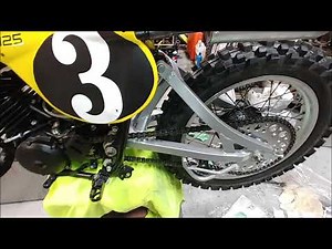 1978 Yamaha YZ 125 Restore and Start info.
