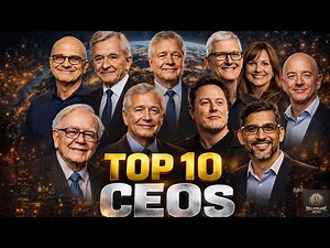 Top 10 CEOs in the World (2026) | The Most Powerful Business Leaders Alive