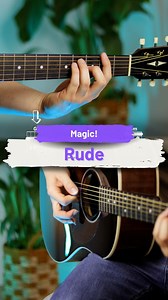 Rude - Magic! | Chords #guitar #Guitarra #violao | Leve Violão