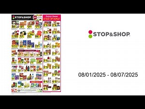Stop & Shop Weekly Ad - 08/01/2025 - 08/07/2025