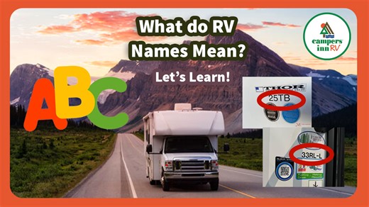 Ever wondered what the numbers and letters on the side of an RV mean? Let's break down the ABCs of RV model names and shed some light on how and why RV manufacturers choose and use the letters they do. #rvbasics #rving #rvlifestyle #rvlife #rvmodels #RVEducation RV Game Changer | Campers Inn RV | Facebook