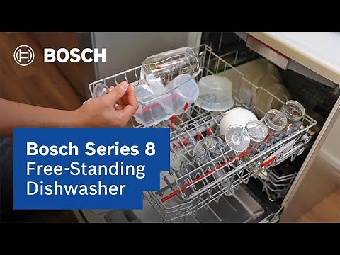 Bosch Series 8 Free-standing Dishwasher: Smart, Eco-friendly Design | Bosch Home Singapore