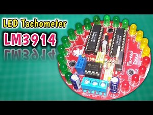 How to make led tachometer lm3914