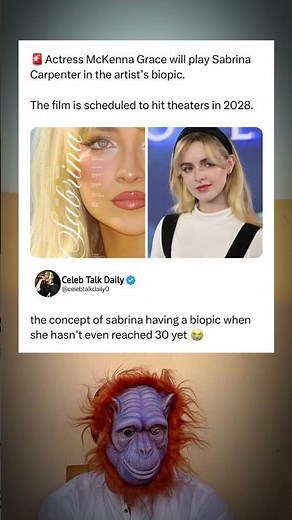 Sabrina Carpenter Biopic at 20s?! McKenna Grace Cast Sparks Debate 😳