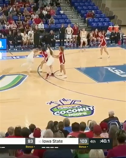 B/R W Sports on Instagram: "Just 2 weeks after setting the Iowa State single-game scoring record at 43 PTS, Audi broke her own record today in the Cyclone’s 106-95 win over Indiana ‼️ Pure domination 😤"