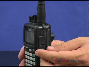 Icom IC-A24 NAV-COM Aviation Transceiver