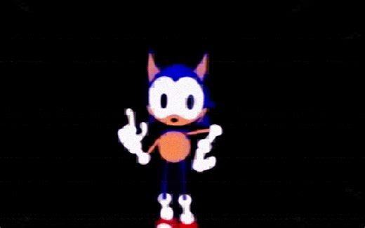 Rewrite Sonic Animation Test - In VRChat