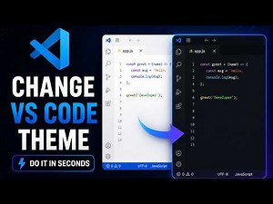 How to Change Theme in Visual Studio Code (VS Code)| Change Theme in Seconds