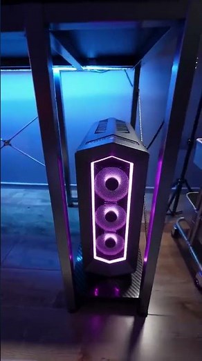 RGB LED Gaming Desk That Transforms Your Gaming Setup!