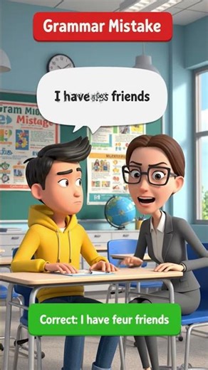 Stop Saying “Less Friends” ❌ | Speak Correct English #shorts