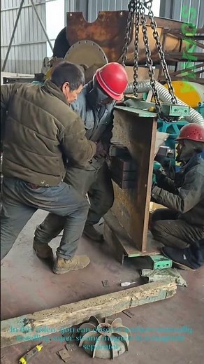 Magnetic Separator Installation: Manually Fitting Super Strong Magnets in Machinery