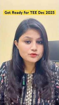 Get ready for TEE Dec 2025