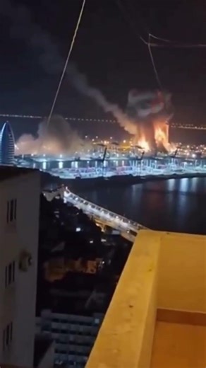 este es el lanzamiento de un misil supersónico a Israel desde Irán #shortvideo #israel #iran