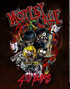 15K views · 1K reactions | 落The rattier the better, new MC 40th Anniversary merch dropping today!  Click now to get yours | Mötley Crüe | Facebook
