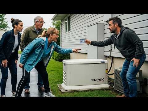 HOA Tried To Seize My Backup Generator For Community Use, Froze When They Saw My Clearance ID