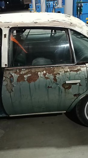 Exploring a Rusty Old Sedan's Journey Through Time