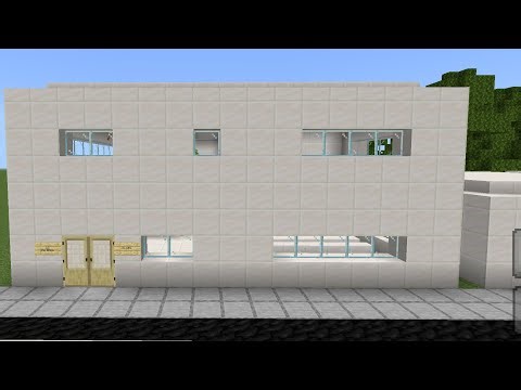 building a school in minecraft