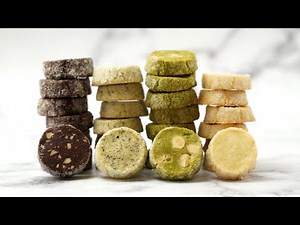 松化酥脆 一次性把四种口味一网打尽 原味的还很像蓝罐饼干 Sablé Diamant Cookies Recipes | French Diamond Cookies