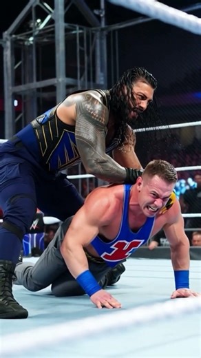 WWE Roman Reigns Vs John Cena Ai game #wwe #wweusa #wweai #aivideo #cartoon #wweraw #romanreign