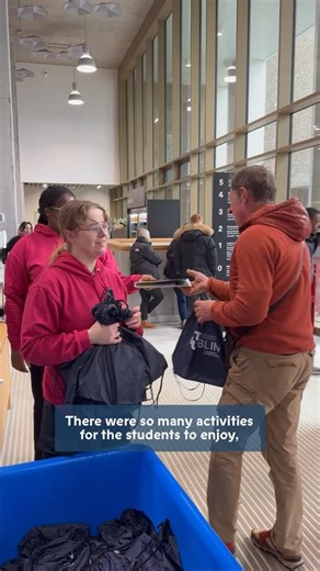TU Dublin / OT Baile Átha Cliath on Instagram: "Ever wondered what our student ambassadors get up to on Open Day? 📚💫 2nd Year Computer Science student @livguimaraes takes us behind the scenes of a busy Winter Open Day on the Grangegorman campus. ✨ A huge thank you to 3rd Year Human Nutrition and Dietetics student @charliebeaudelot for capturing some of the day’s activities, and to our other amazing student ambassadors who helped welcome students, parents, and guardians to campus. 🙏 #TUDublinO