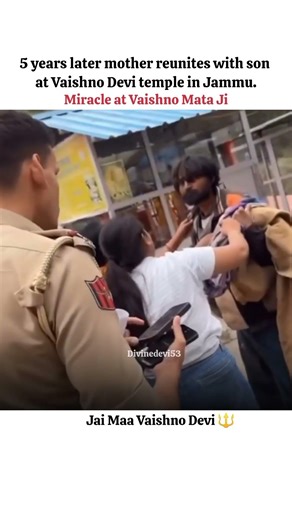 Miracle at Vaishno Mata Ji: Sister Reunites with Brother After 5 Year | WATCH #shorts #emotional
