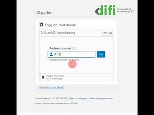 BankID - innlogging