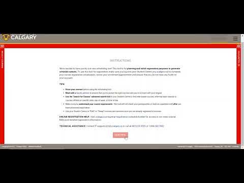 Course Registration: How to register using Schedule Builder