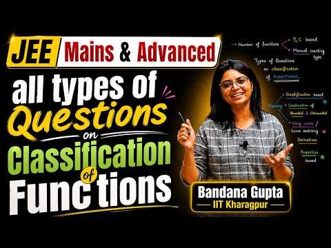 All Function Types Covered | Counting, Curves & Derivatives | JEE Advanced