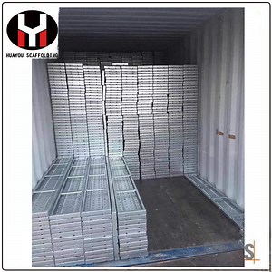 [Hot Item] Hot Sale Steel Scaffolding Safety Walk Scaffold Board Platform for Construction Formwork