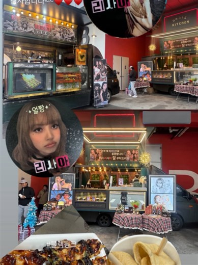 Support Trucks for Lisa from BLACKPINK Members