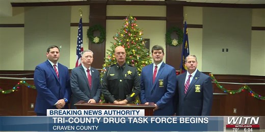 Tri-county drug task force kicks off in ENC