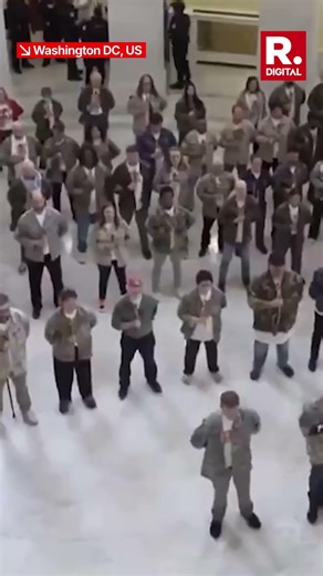 U.S. Veterans Detained During Protest in Washington DC