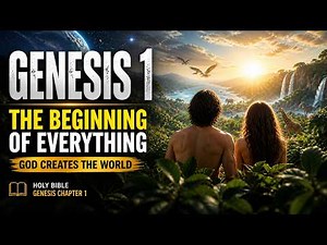 Genesis chapter 1: The Beginning of Everything | God Creates the World