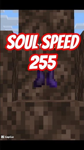 SOUL SPEED Level 255 | UlexClips #minecraft #gaming #interestingfacts #facts #cool #experiment