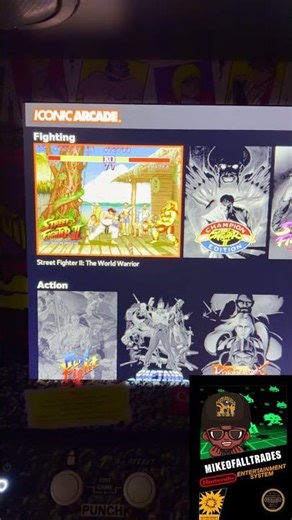 What Does The UI Look Like On The Iconic Arcade?
