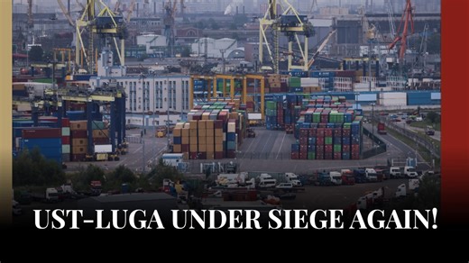 Russia's Ust-Luga port attacked again, flights disrupted