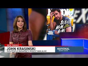 John Krasinski crowned People magazine's 2024 Sexiest Man Alive