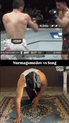 Umar Nurmagomedov vs Song Yadong | Umar got knocked out😳 #ufc #mma # #mmatv