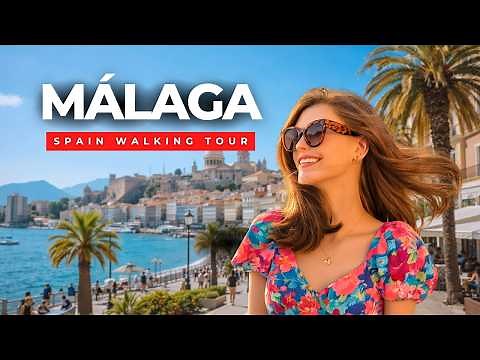 🇪🇸 Malaga, Spain | Secret Corners of Costa del Sol | 4K Walking Tour