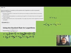 6 5 Logarithmic Properties