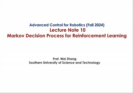 Lec10-2: 强化学习随机过程描述，Markov Chain与Markov Chain仿真