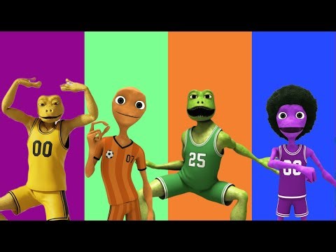 Wrong Heads DAME TU COSITA and PATILA Alien Green El Chombo Dance CHALLENGE