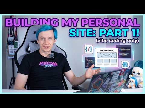Vibe Coding Personal Website, Part 1