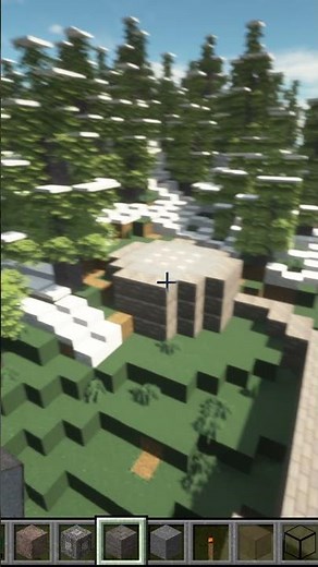 Minecraft RTX Realistic gameplay || Minecraft Java Edition Mode RTX gameplay || MINECRAFT #shorts