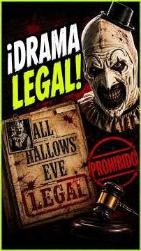 😱 EL DRAMA LEGAL QUE CASI BORRA A ALL HALLOWS' EVE #allhallowseve #terrifier #slasher #shorts